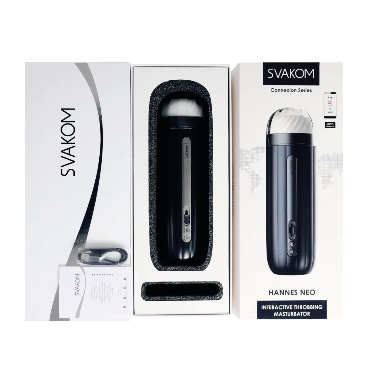 Svakom Hannes Neo Silicona Azul Con App Interactivo by lamoresex