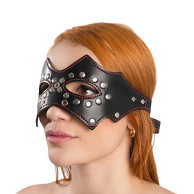 Antifaz Baty De Cuero Para Juegos De Rol Con Estilo by lamoresex