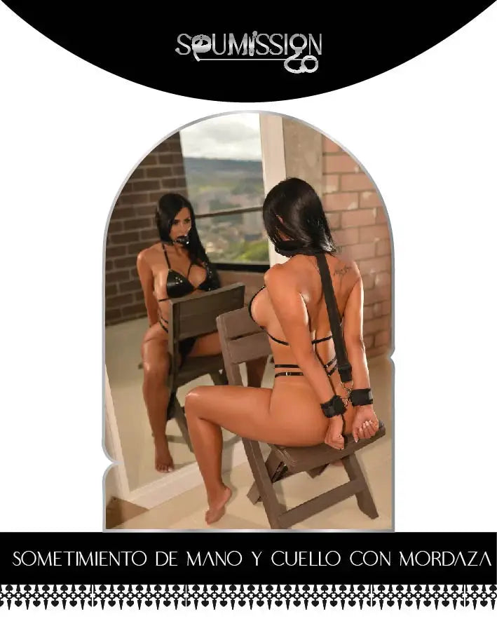 Collar Ajustable Con Mordaza De Metal Seguro Para Control Total by lamoresex