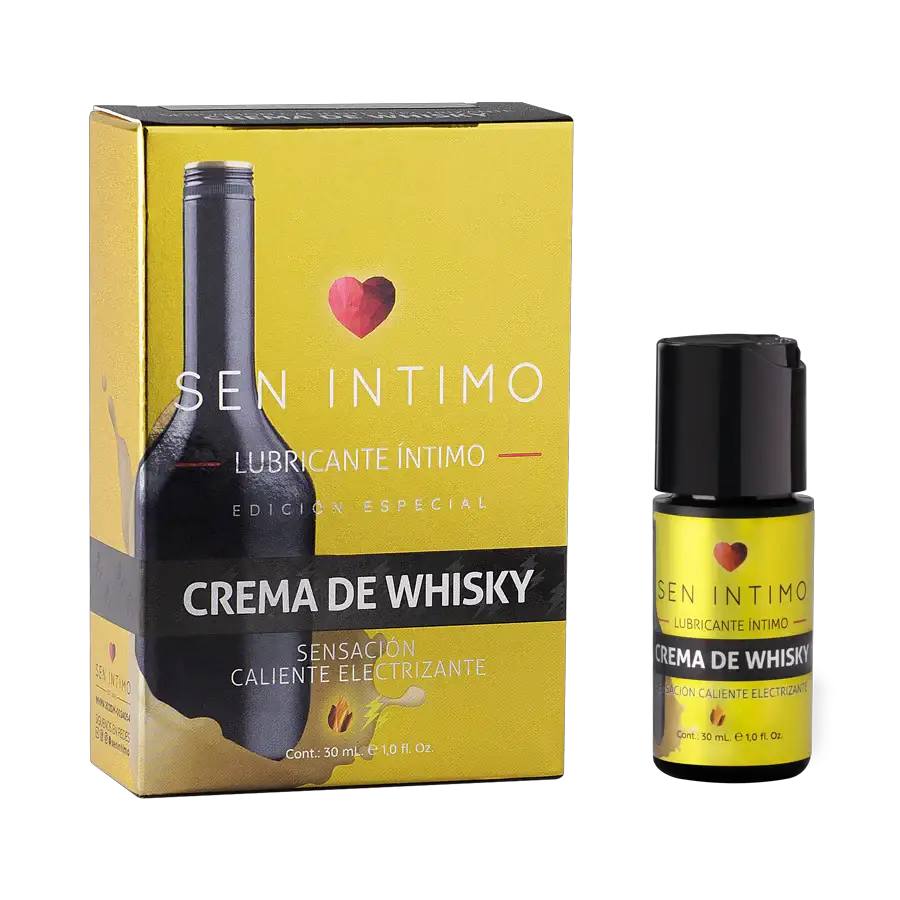 Sen Intimo Lubricante Crema Whisky Sensación Caliente by lamoresex