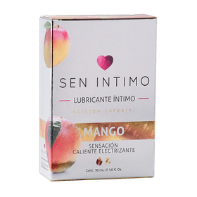 Sen Intimo Mango Lubricante Base De Agua Con Sabor Mango by lamoresex