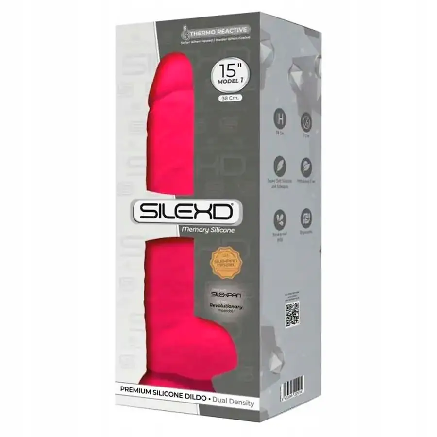 Silexd Dispositivo Íntimo Realista De Silicona 15 Pulgadas Frío O Caliente by SILEXD
