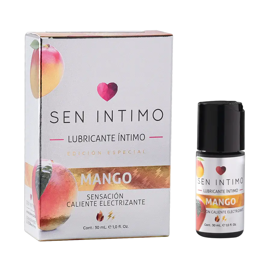Sen Intimo Mango Lubricante Base De Agua Con Sabor Mango by lamoresex