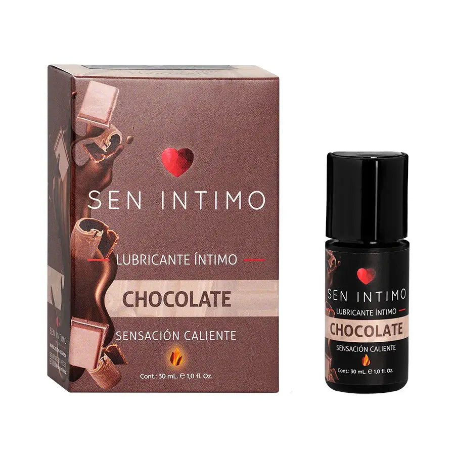 Sen Intimo Lubricante Caliente Chocolate Base De Agua by lamoresex