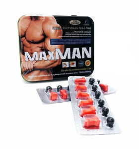 Max Man Ultra Pastillas Extractos Naturales Mejora Rendimiento by lamoresex