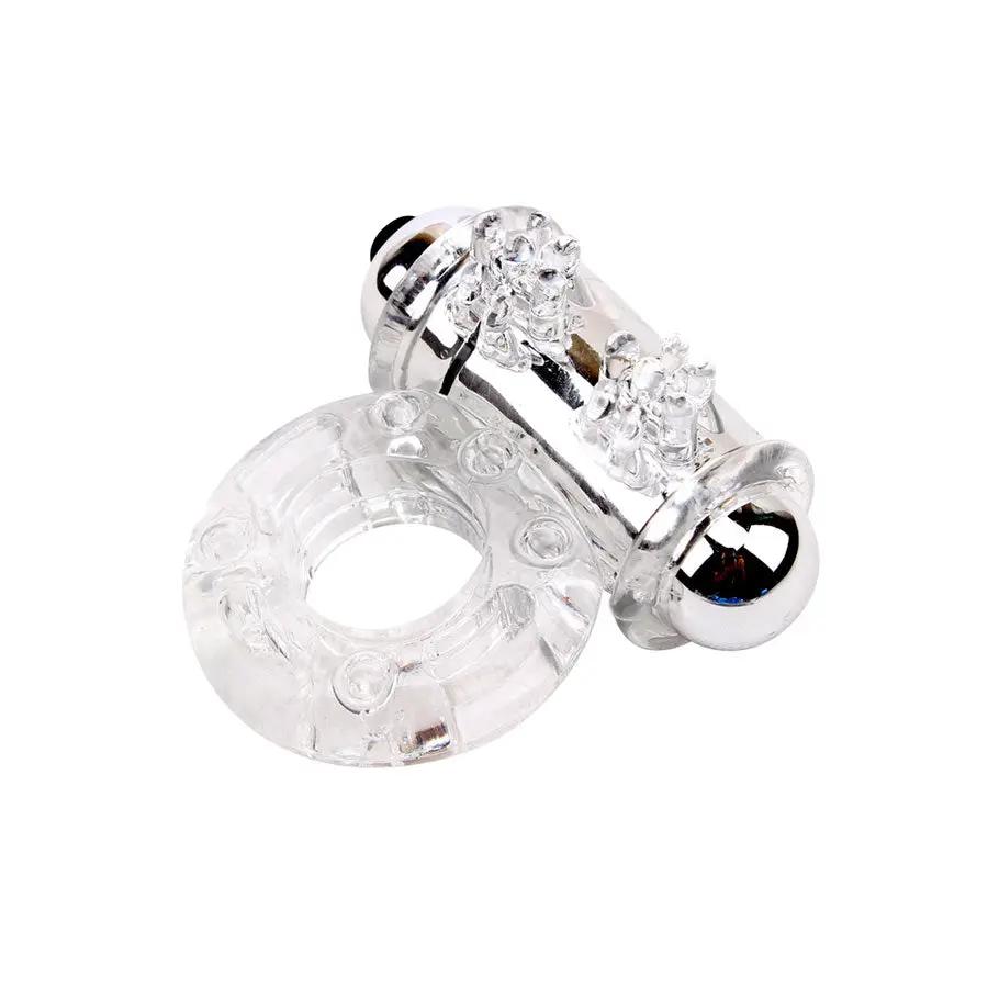 Bull Ring Clear Anillo de Silicona con Estimulación Vibratoria by CHISA