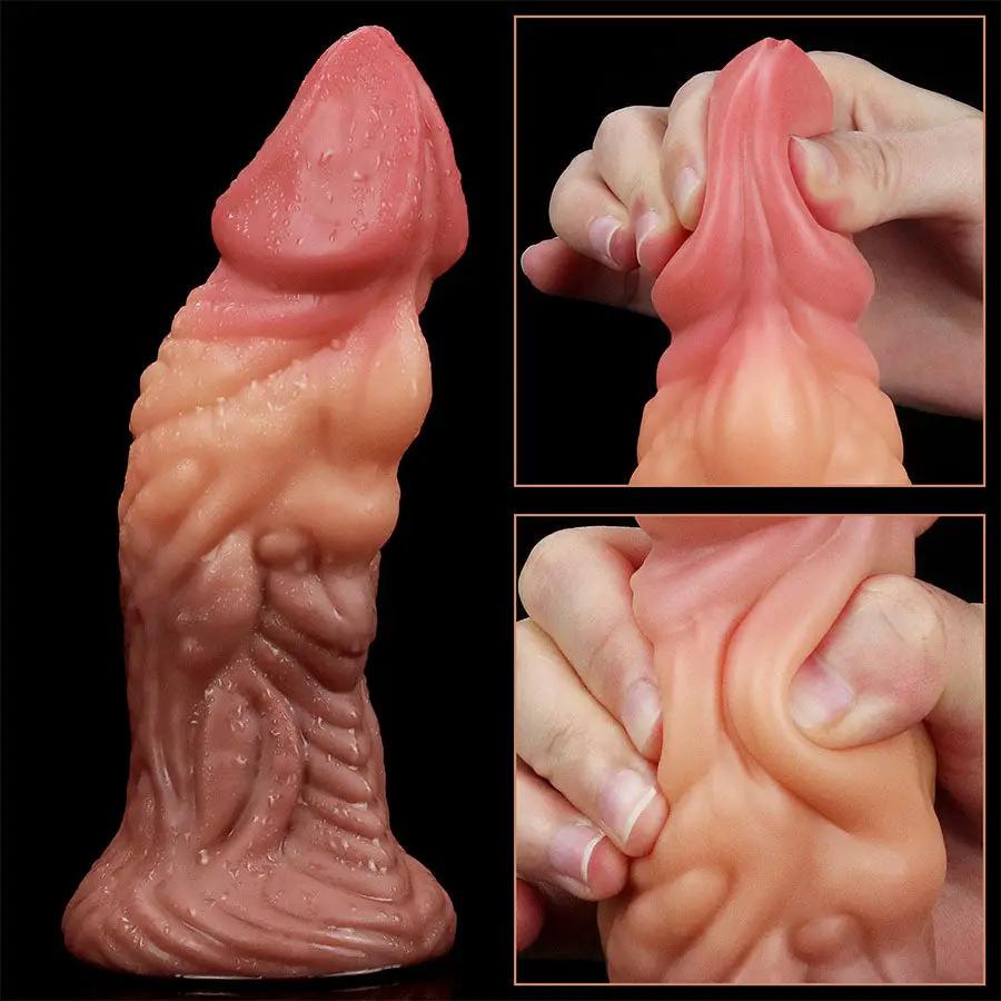 Juguete Sexual Silicona Doble Capa 7.0 Pulgadas Realista by LOVETOY