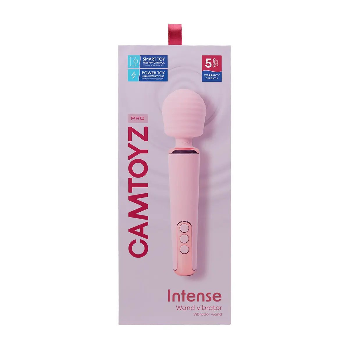 Intense vibrador Wand con App Camtoyz by SEXSHOPLAMORE