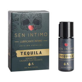 Sen Intimo Tequila Lubricante, Base Acuosa, Sabor Tequila by lamoresex