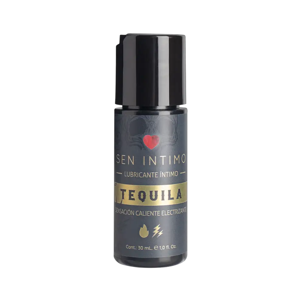 Sen Intimo Tequila Lubricante, Base Acuosa, Sabor Tequila by lamoresex