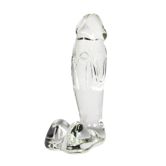Accesorio De Vidrio Realista Con Relieves Y Postura De Superhéroe by SEXGLASS