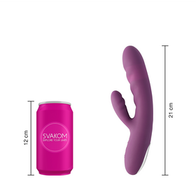 Vibrador Svakom Doble Acción Silicona 5 Modos 5 Niveles by SVAKOM