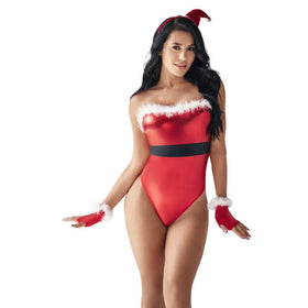 Disfraz Mamá Noel De Poliéster Con Tirantes Ajustables by lamoresex