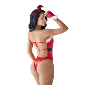 Disfraz Mamá Noel De Poliéster Con Tirantes Ajustables by lamoresex