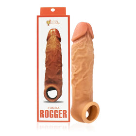 Funda Realista Rogger De Silicona Contacto Mejorado by lamoresex