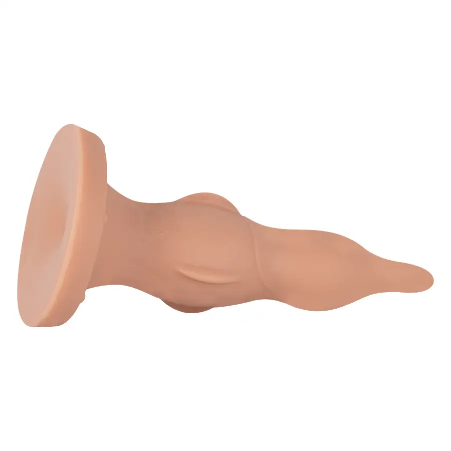 Pixie Silicona Médica 14 Cm Con 3 Nodos De Estimulación Y Base Ventosa by BESEXY