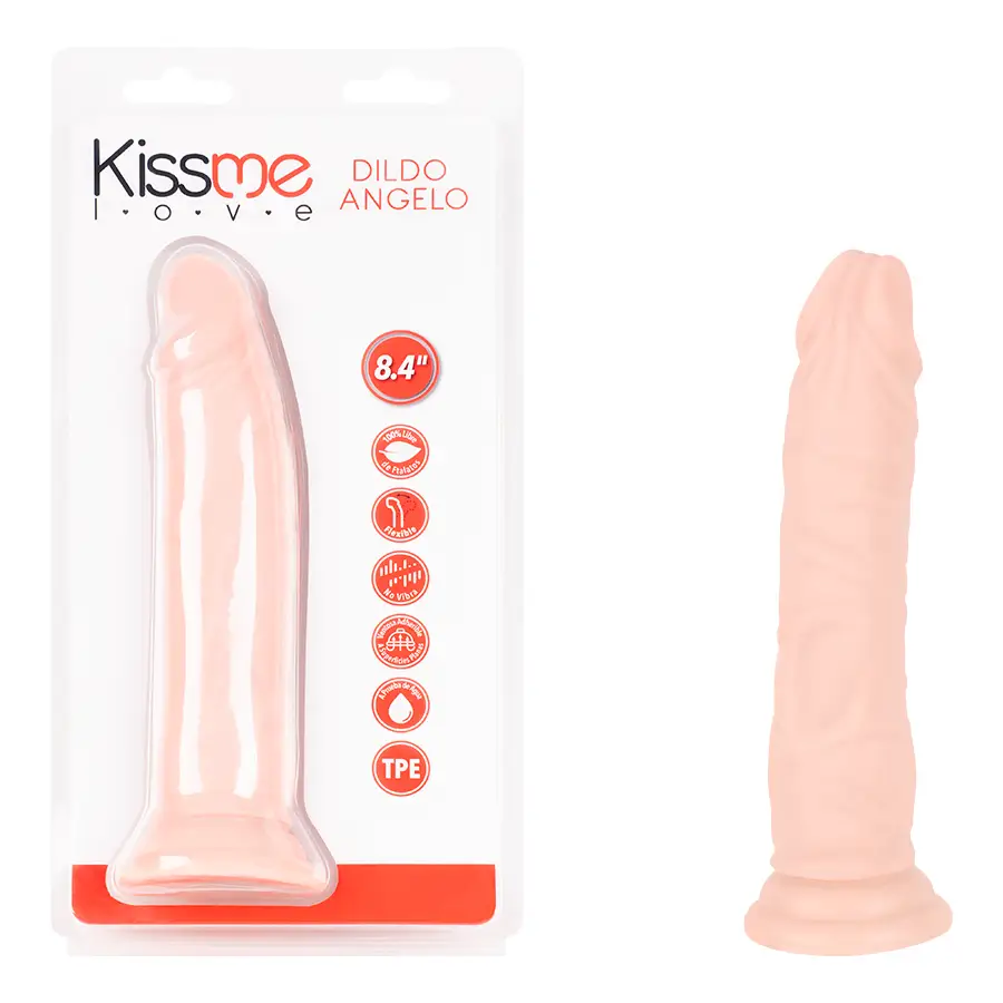 Angelo Silicona Realista 8.4 Pulgadas Con Base Ventosa by KISSME LOVE