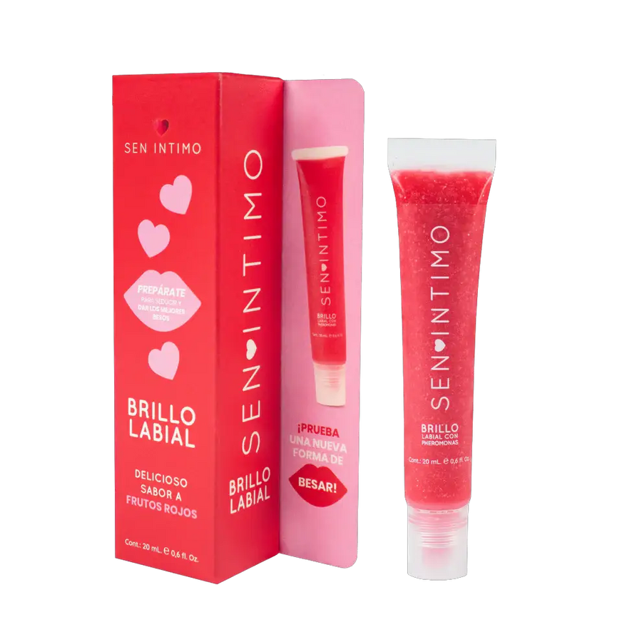 Sen Intimo Brillo Labial Con Feromonas Y Aroma Frutos Rojos by lamoresex