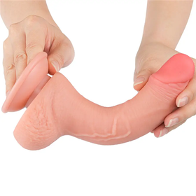 Realista De Silicona Doble Capa 7.5 Pulgadas Con Núcleo Firme by LOVETOY