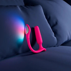 Lovense Lush Anal Silicona Vibrador Inteligente con App y LED by SEXSHOPLAMORE