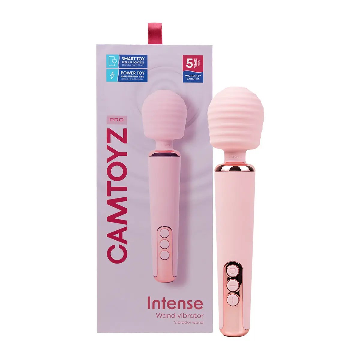 Intense vibrador Wand con App Camtoyz by SEXSHOPLAMORE