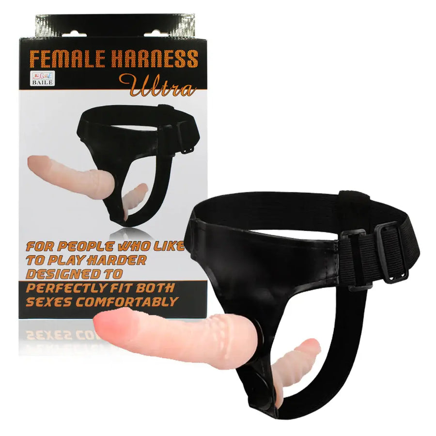 Arnés Doble Ultra De Silicona Con Ajuste Total Con Soporte Anatómico by lamoresex