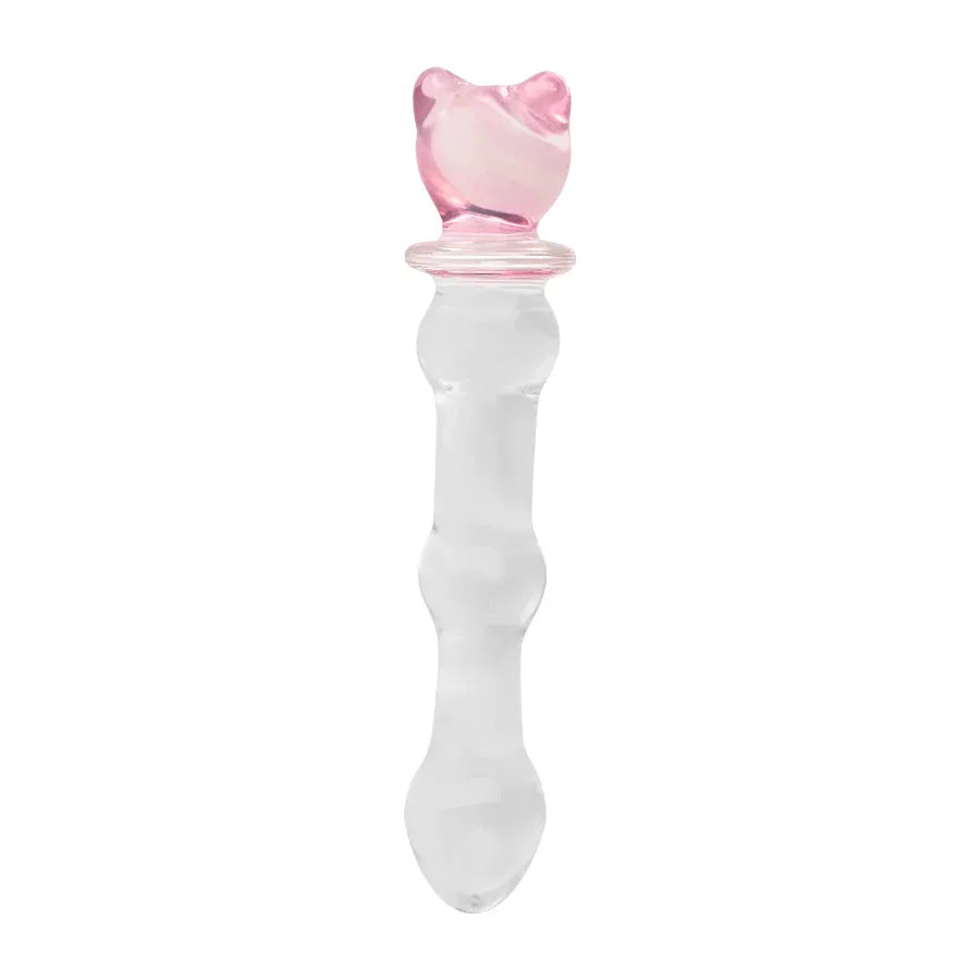 Dildo De Vidrio Rod Rose by SEXGLASS