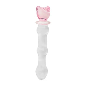 Dildo De Vidrio Rod Rose by SEXGLASS