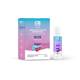 Elixir Lubricante Sabor Chicle Base Agua Efecto Caliente by Elixir