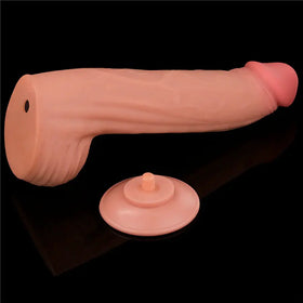 Dispositivo De Placer 31 Cm Con Piel Deslizante Doble Capa Ventosa by SEXSHOPLAMORE