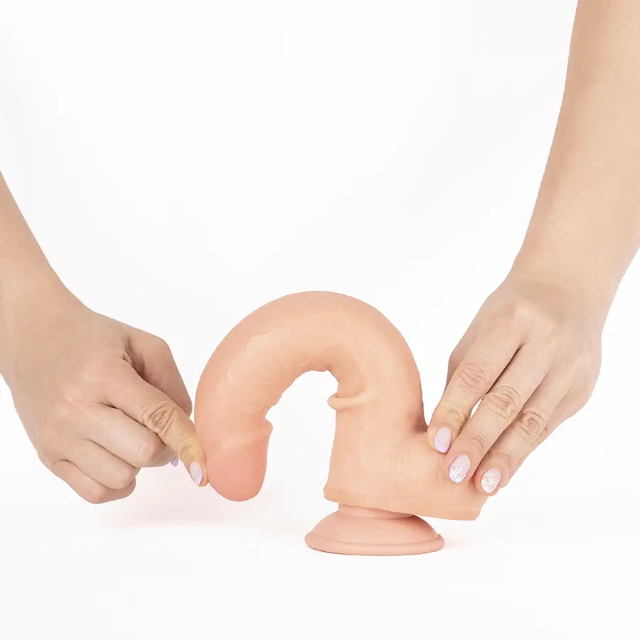 Antoni Dildo Realista De Silicona Con Vértebra Interna 9 Pulgadas by KISSME LOVE