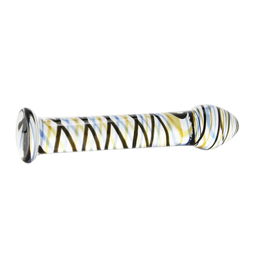 Accesorio De Vidrio Con Líneas Coloridas No Tóxico Resistente by SEXGLASS