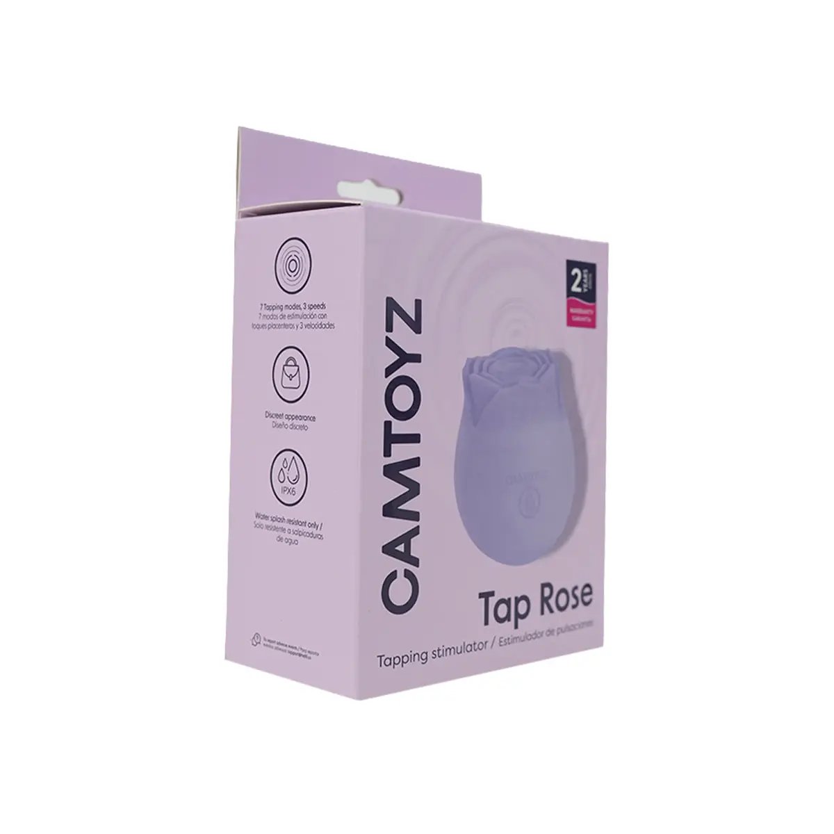 Tap Rose Estimulador de Pulsaciones Camtoyz