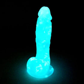 Sman Neon Pixie Dildo de Silicona con Partículas Luminosas by BESEXY