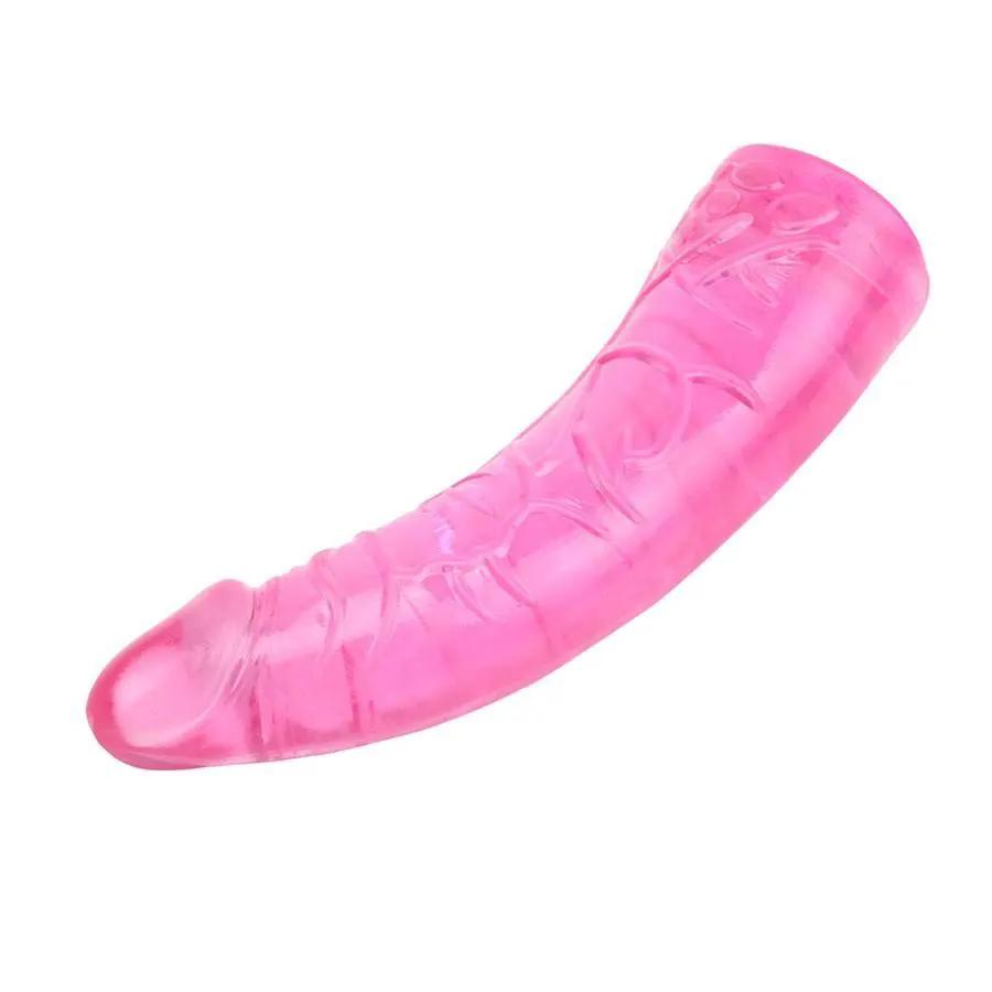Juguete Íntimo Curvo de TPE Realista 18,6 cm Libre de Ftalatos by CHISA
