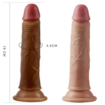 Dispositivo De Silicona Realista Con Base De Succión 18 Cm by LOVETOY