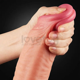 Love Toy King Juguete Sexual De Silicona Doble Capa Y Base De Ventosa by SEXSHOPLAMORE