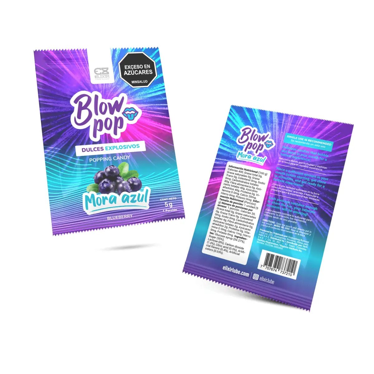 Blow Pop Elixir Saborizante Para Estimulación Bucal by lamoresex