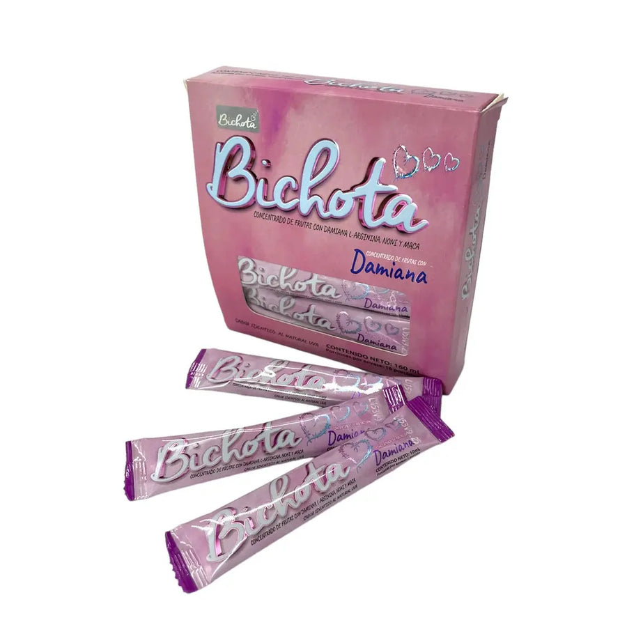 Bichota Jarabe Natural Con Damiana Guaraná Maca Energía Y Vitalidad by lamoresex