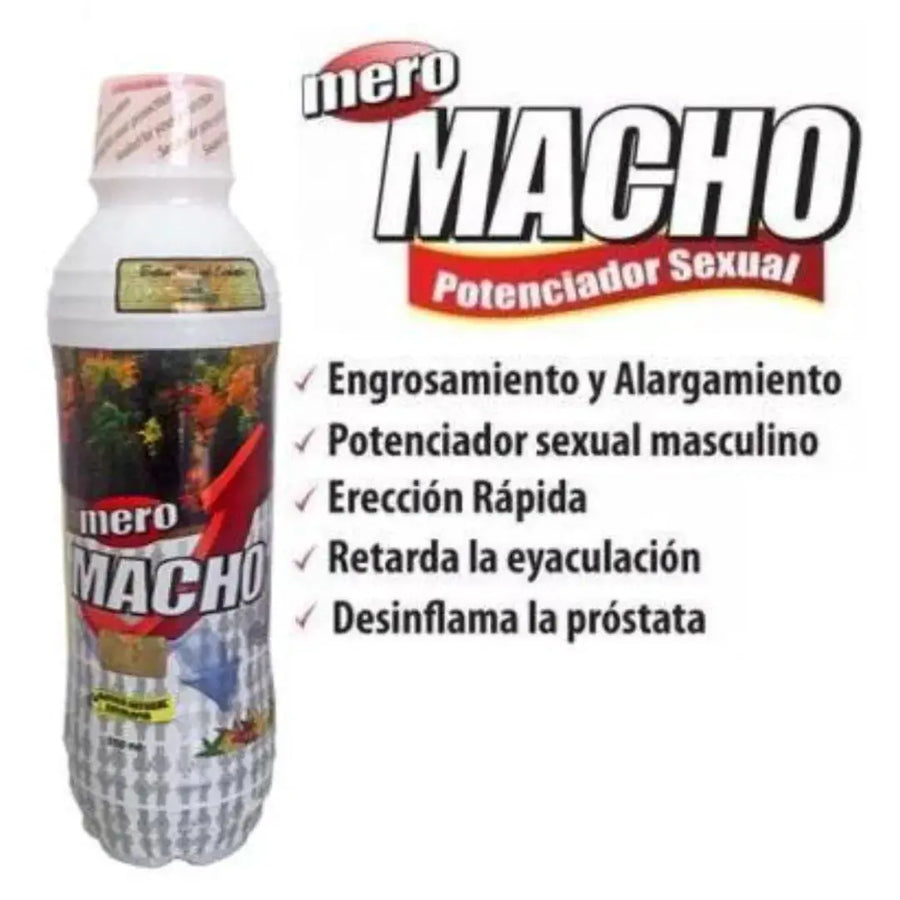 Mero Macho Jarabe Potenciador De Rendimiento Natural Con Muira Puama by lamoresex