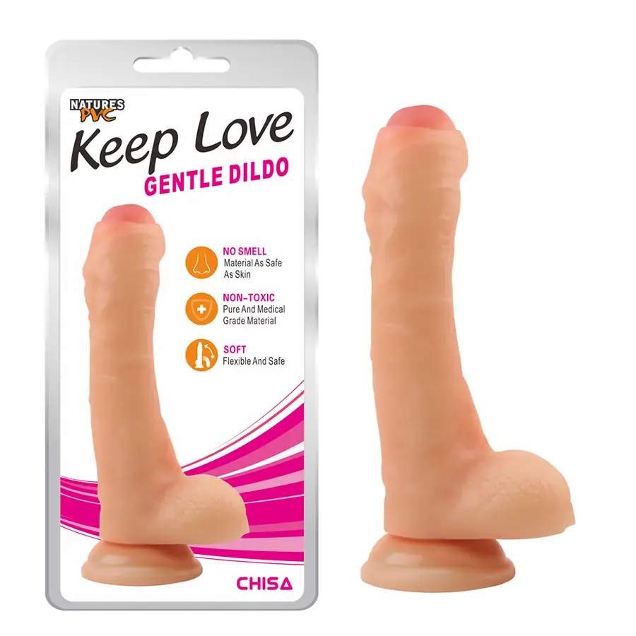 Dispositivo Realista Con Ventosa De PVC Natural Sumergible by CHISA