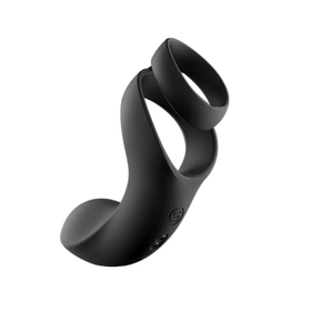Svakom Benedict Anillo Doble Estimulador De Perineo Negro Silicona Sumergible by SVAKOM