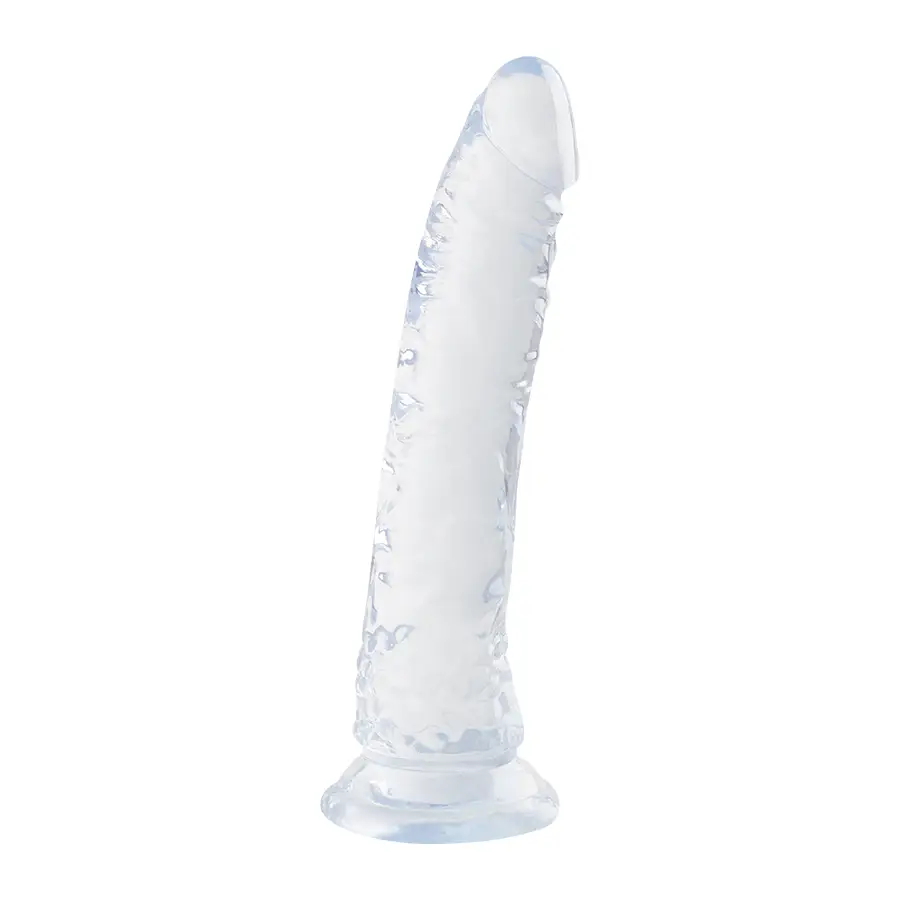Dispositivo Insertable PVC Transparente Con Base Ventosa by KISSME LOVE