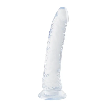Dispositivo Insertable PVC Transparente Con Base Ventosa by KISSME LOVE