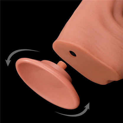 29.21CM'' King Sized Sliding Skin Dual Layer Dong Flesh