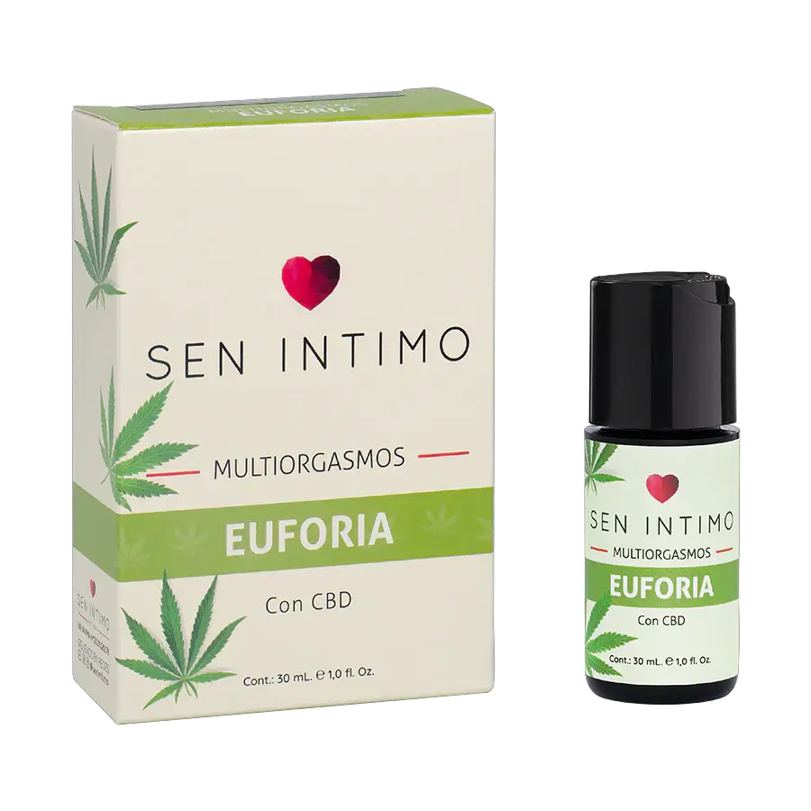Sen Intimo Euforia CBD Extracto Cannabis Sativa Bienestar Íntimo by lamoresex