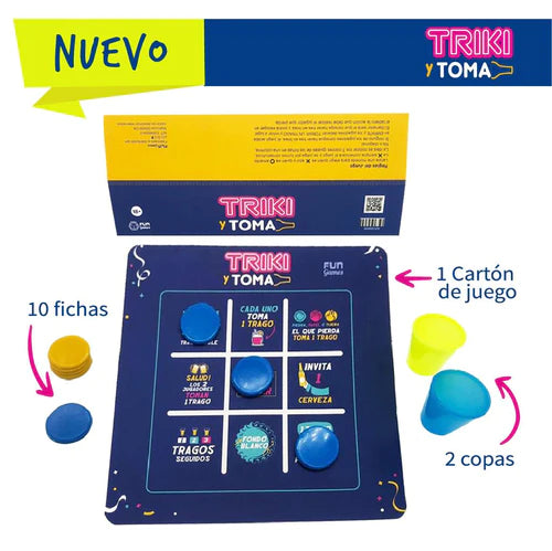 JUEGO DE MESA TRIKI SHOTS