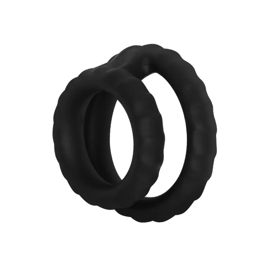 Anillos Dobles Donuts Silicona Flexibles Ergonómicos Conjunto De Dos Diámetros by BLACK POWER
