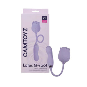 Camtoyz Lotus Punto G Vibrador Silicona Succión Pulsante by CamToyz