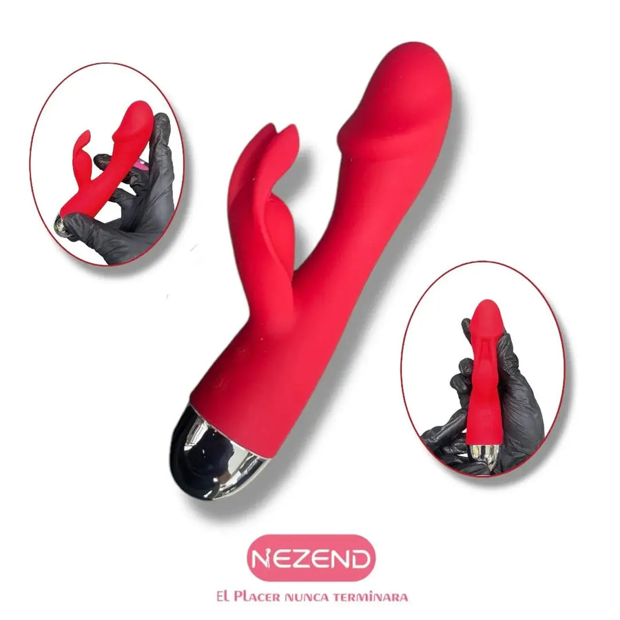 Amor Fusión Estimulador Carga USB 19 Cm Silicona Ergonómico by lamoresex